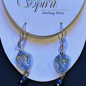 Sterling silver earrings